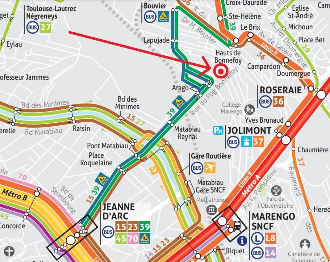 T3, 65 M2, Proche De La Gare Et Des Commerces * Toulouse